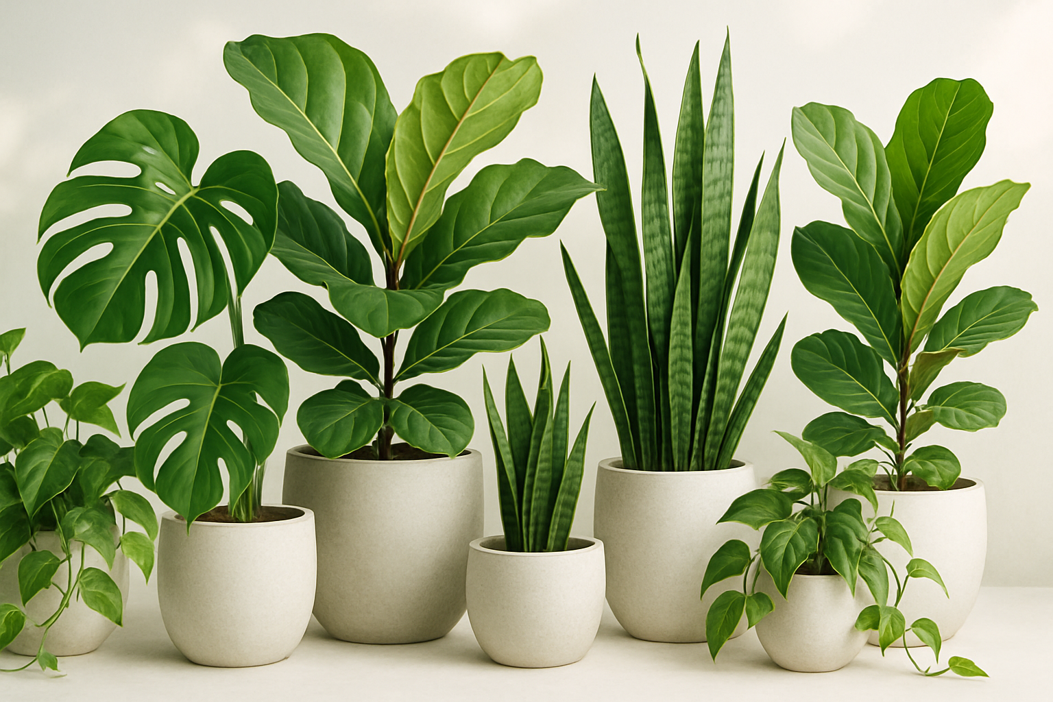 create an image in 3:! ratio which is representing plants 